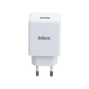 Мережевий зарядний пристрій INKAX CD-47 QC3.0 1xUSB - White в Запорізькій області от компании Интернет-магазин "FotoUSB"