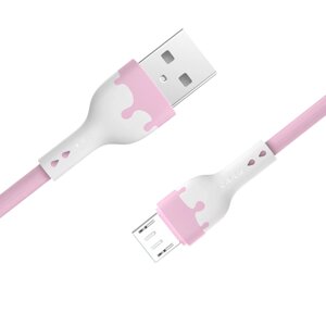 USB кабель Kaku KSC-271 USB - Micro USB 1,2m - Pink