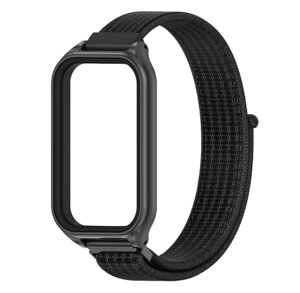 Ремінець нейлоновий Mijobs для фітнес браслета Xiaomi Redmi Smart Band 2 - Black