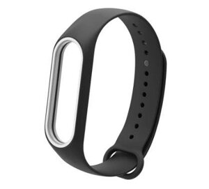 Силіконовий ремінець Primo для фітнес браслета Xiaomi Mi Band 3 Black в Запорізькій області от компании Интернет-магазин "FotoUSB"