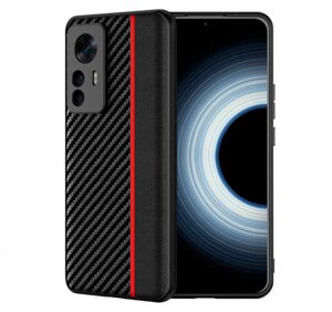 Чохол накладка Primolux CFC для Xiaomi 12 / Xiaomi 12X - Black&Red