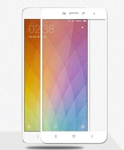 Full Cover захисне скло для Xiaomi Redmi Note 4 - White