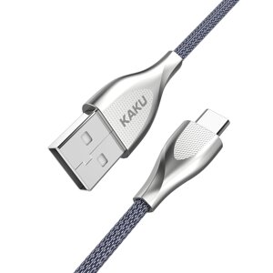 USB кабель Kaku KSC-038 USB - Type-C 1m - Silver