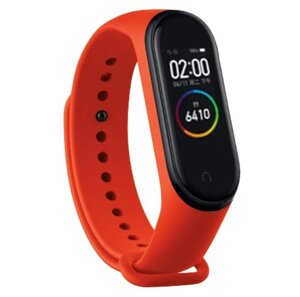 Силіконовий ремінець Primo для фітнес браслета Xiaomi Mi Band 4 - Red