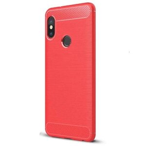 Протиударний бампер Primolux Carbon для Xiaomi Mi 6X / Mi A2 Red в Запорізькій області от компании Интернет-магазин "FotoUSB"