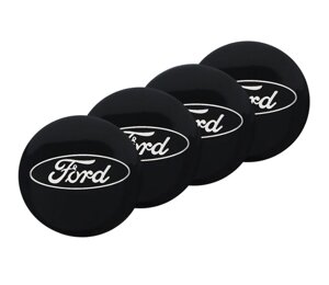 Автомобільна емблема Primo на ковпачок маточини колеса c логотипом Ford - Black