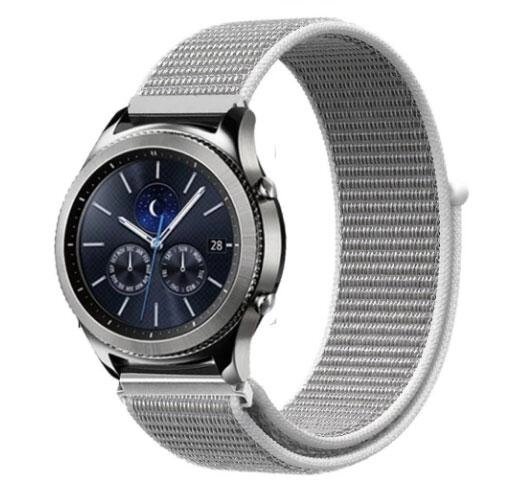 Нейлоновий ремінець Primo для годинника Samsung Gear S3 Classic SMR770 / Frontier RM760 White - вартість