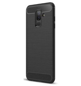 Чохол Primolux Carbon Fiber Series для Samsung J8 2018 (J810) Black в Запорізькій області от компании Интернет-магазин "FotoUSB"