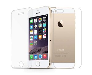 Захисне скло (переднє + заднє) для Apple iPhone 5 / 5S / 5SE