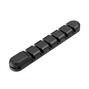 Тримач органайзер Primo TKC7 для USB кабелів силіконовий - Black