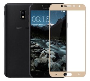 Full Glue захисне скло для Samsung Galaxy J4 2018 (J400) - Gold