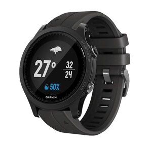 Силіконовий ремінець Primo для годин Garmin Forerunner 935 / Forerunner 945 - Black