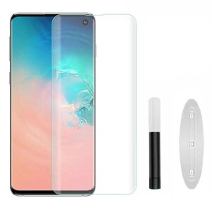Захисне скло Primo UV 3D для телефону Samsung Galaxy S10 (SM-G973) в Запорізькій області от компании Интернет-магазин "FotoUSB"