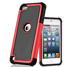 Чохол Primo Silicon Splint для Apple iPod Touch 5/6/7 - Red