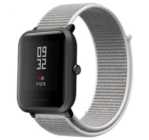 Нейлоновий ремінець Primolux для годинника Xiaomi Amazfit Bip / Amazfit Bip GTS / Amazfit Bip Lite - White
