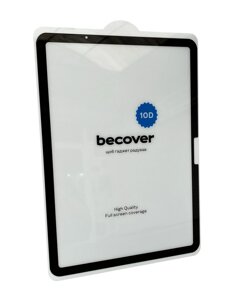 Захисне скло BeCover 10D для планшета Apple iPad Air 11" 2024 (A2902 / A2903 / A2904) - Black