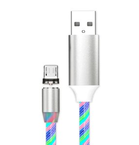 Магнітний кабель Kaku KSC-115 LED Magnetic MicroUSB 1м з підсвіткою