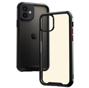 Протиударний бампер чохол Primolux Refraction Case для смартфона Apple iPhone 12 Mini - Black