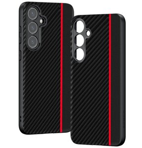 Чохол накладка Primolux CFC для Samsung Galaxy S24 Plus (SM-S926) - Black&Red