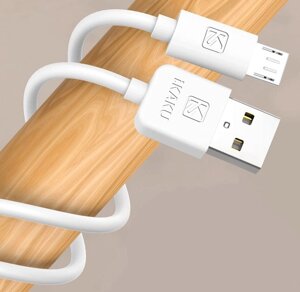 USB кабель Kaku KSC-332 USB - Micro USB 2m - White