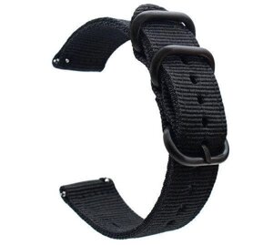 Нейлоновий ремінець Primo Traveller для годин Samsung Galaxy Watch 3 45mm (SM-R840) - Black