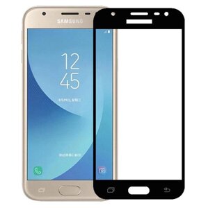 Full Glue захисне скло для Samsung Galaxy J3 2017 (SM-J330) - Black
