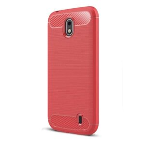 Чехол Primolux Carbon Fiber Series для Nokia 1 Dual Sim - Red