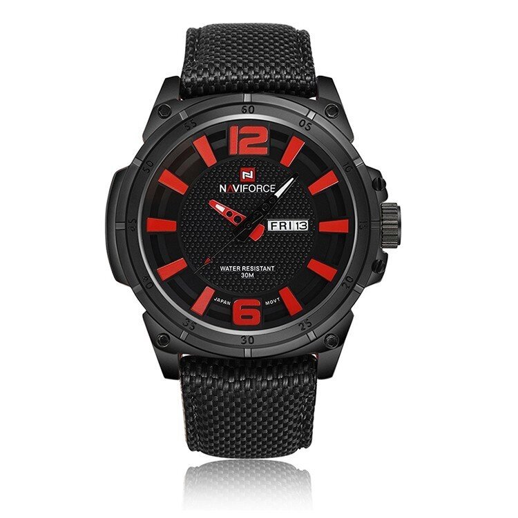 Чоловічі наручні кварцові годинники Naviforce NF9066-bBR - опис