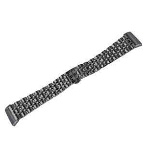Металевий ремінець Primolux Steel Link для годинника Fitbit Versa 4 / Fitbit Sense 2 - Black