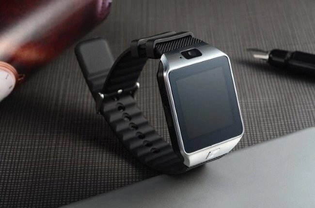 Розумні годинник Bluetooth Smart Watch DZ09 - Silver - роздріб