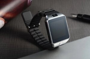 Розумні годинник Bluetooth Smart Watch DZ09 - Silver
