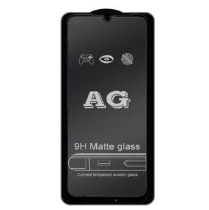 Захисне скло Full Glue Matte для телефону Xiaomi Redmi 7 - Black в Запорізькій області от компании Интернет-магазин "FotoUSB"