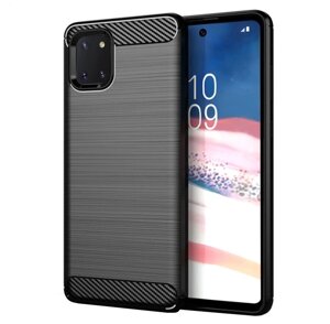 Чехол Primolux Carbon Fiber Series для Samsung Galaxy Note 10 Lite (SM-N770) - Black
