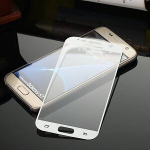 Full Cover захисне скло для Samsung Galaxy S7 (G930F) - White в Запорізькій області от компании Интернет-магазин "FotoUSB"