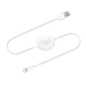 USB кабель Primo 2in1-02 Lightning + зарядний пристрій для Apple Watch