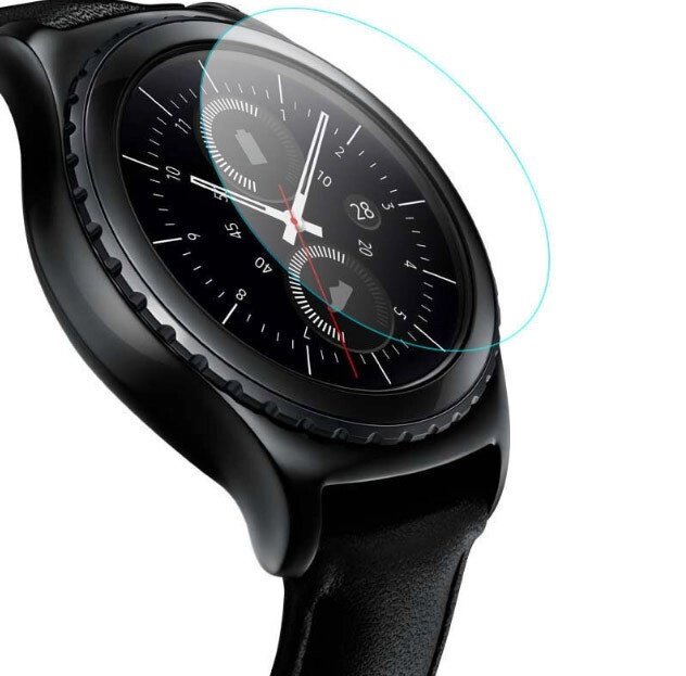 Загартоване захисне скло Primo для годинника Samsung Gear S2 (SM-R720) / S2 Classic (SM-R732) - вартість