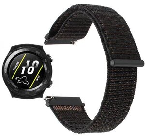 Нейлоновий ремінець Primo для годин Huawei Watch 2 Black в Запорізькій області от компании Интернет-магазин "FotoUSB"