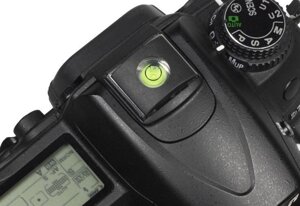 Заглушка-рівень на гарячий башмак для Nikon, Canon, Panasonic