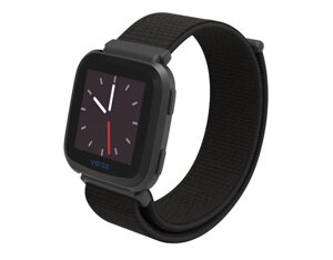 Нейлоновий ремінець Primolux для годин Fitbit Versa / Versa 2 / Versa Lite Black в Запорізькій області от компании Интернет-магазин "FotoUSB"