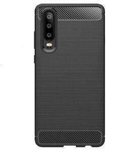 Чохол Primolux Carbon Fiber Series для Huawei P30 - Black в Запорізькій області от компании Интернет-магазин "FotoUSB"