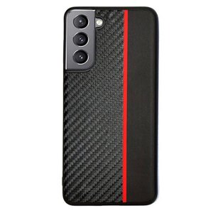 Чохол накладка Primolux CFC для Samsung Galaxy S22 (SM-S901) - Black&Red