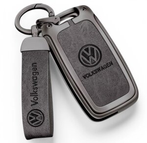 Чохол MK01 для ключа Volkswagen Polo Tiguan Golf Jetta Beetle Eos Scirocco Up Transporter Sharan - Grey