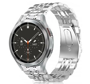 Металевий ремінець Primolux Steel Link для годинника Samsung Galaxy Watch 4 Classic 42mm SM-R880 - Silver