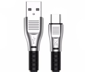 USB кабель Kaku KSC-100 USB - Type-C 1.2m - Grey в Запорізькій області от компании Интернет-магазин "FotoUSB"