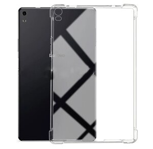 Силиконовый чехол бампер Primolux Silicone для планшета Lenovo Tab 4 8 Plus (TB-8704) - Clear