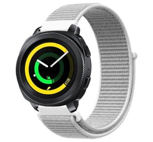 Нейлоновий ремінець Primo для годинника Samsung Gear Sport SMR600 White в Запорізькій області от компании Интернет-магазин "FotoUSB"