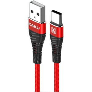 USB кабель Kaku KSC-298 USB - Type-C 1m - Red