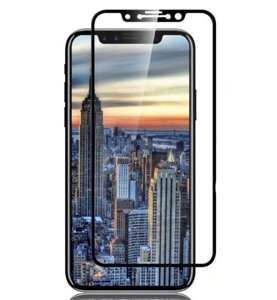 4D захисне скло для iPhone X / XS / 11 Pro 5.8 "- Black в Запорізькій області от компании Интернет-магазин "FotoUSB"