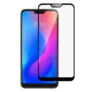 Full Glue захисне скло для Xiaomi Redmi 6 Pro / Mi A2 Lite - Black