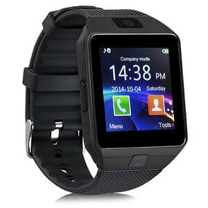 Розумні годинник Bluetooth Smart Watch DZ09 - Black в Запорізькій області от компании Интернет-магазин "FotoUSB"